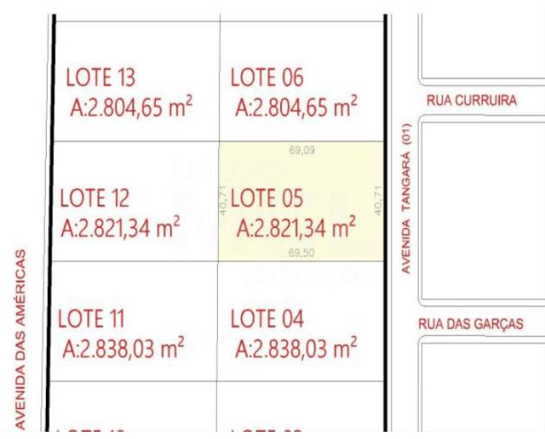 Foto de TANGARÁ DA SERRA/MT - Lote de terreno nº 05, da quadra nº 05-A, no Loteamento Jardim Industriário
