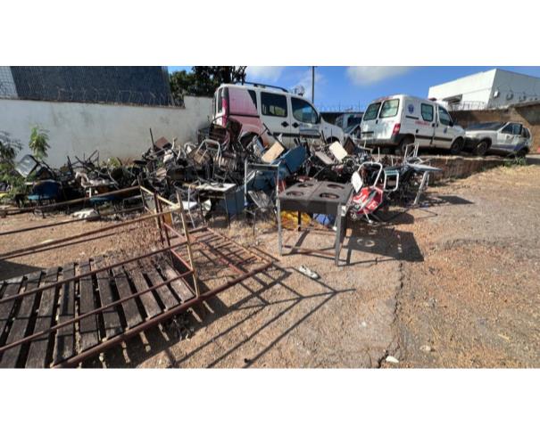 Foto de MATEUS LEME/MG - Lote de sucata ferrosa
