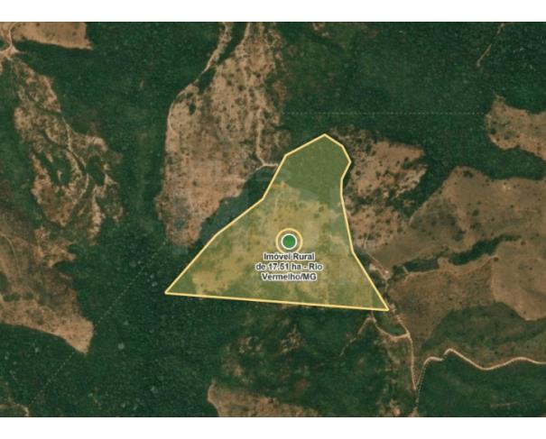 Foto de RIO VERMELHO/MG — Terreno Rural com 17,51,59 hectares