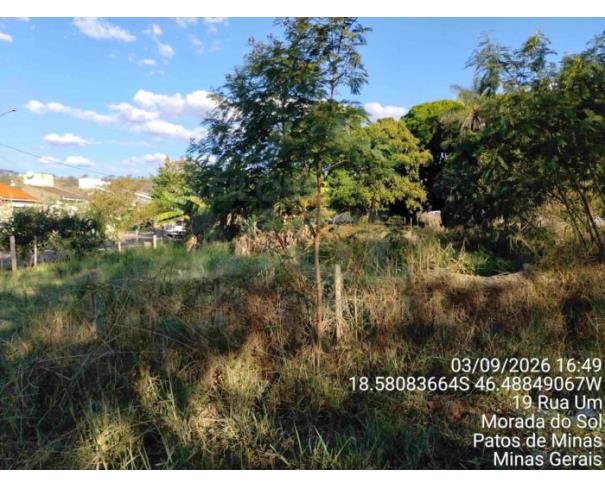 Foto de PATOS DE MINAS/MG - Terreno urbano com área de 2.758,40 m², destinado a equipamento comunitário, localizado no bairro Residencial Monjolo 