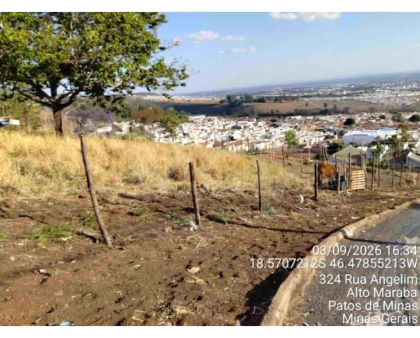 Foto de PATOS DE MINAS/MG - Lote destinado a equipamento comunitário com área de 3.852,50 m², localizado no Bairro Alto da Serra.
