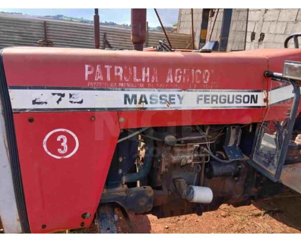 Foto de PARAGUAÇU/MG - Trator Agrícola Massey Ferguson, modelo 275