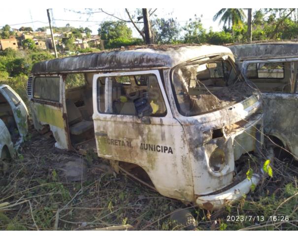 Foto de JORDÂNIA-MG- VW Kombi Lotação(Obs: Veículo sucateado sem condições para circulação). 