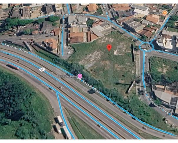 Foto de BETIM/MG - Terreno com a área de 5.661m², às margens da rodovia 381 Fernão Dias