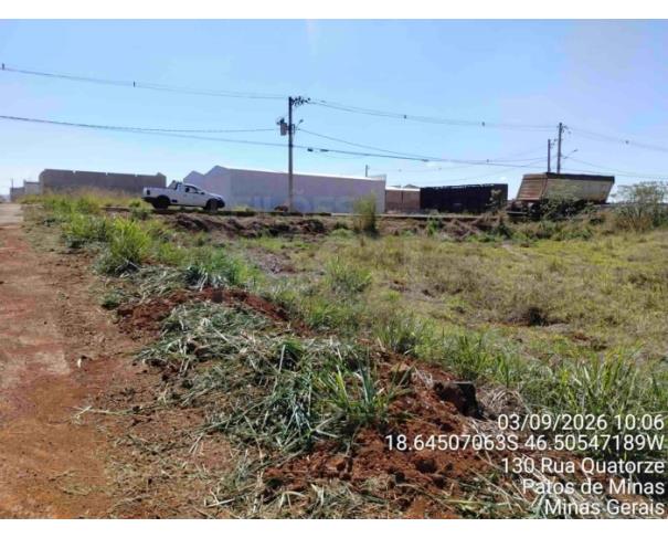 Foto de PATOS DE MINAS/MG - Lote urbano com área de 6.437,52 m², localizado no bairro Planalto 