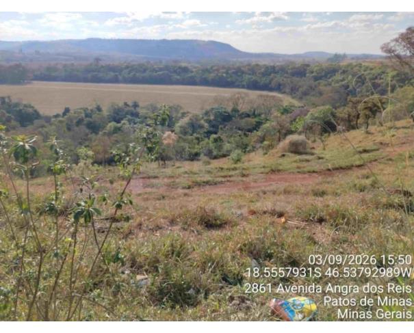 Foto de PATOS DE MINAS/MG - Lote 5 da Quadra 14, com área de 2.982,35 m², localizado na Bairro Residencial Barreiro
