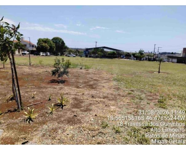 Foto de PATOS DE MINAS/MG - Praça constituída pela Quadra 13, com área de 4.256,00 m², localizada no Bairro Alto Limoeiro