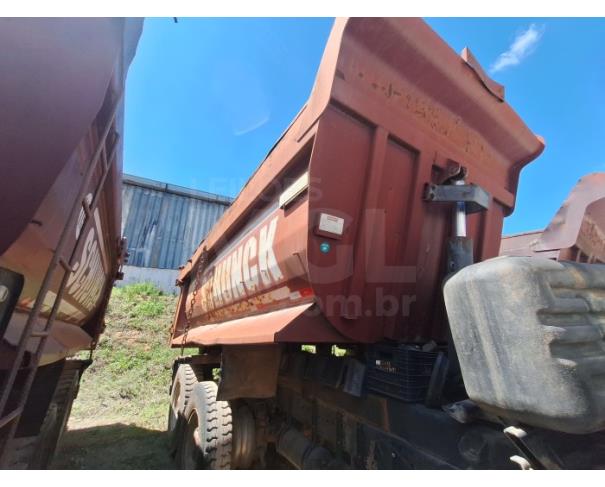 Foto de OSASCO/SP- CAMINHÃO CAÇAMBA MEIA CANA - M. BENZ AXOR 2831 K ROSSETI  - ANO: 2011/2012 - PA13162