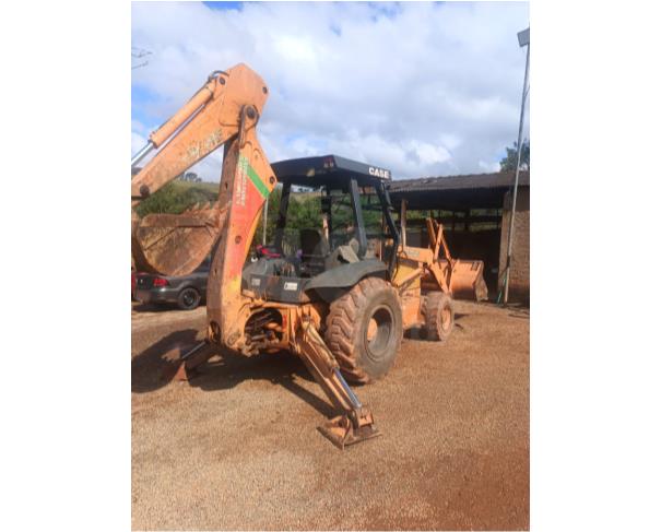 Foto de SÃO JOÃO DA MATA/MG - Retroescavadeira CASE modelo 580L 4x4
