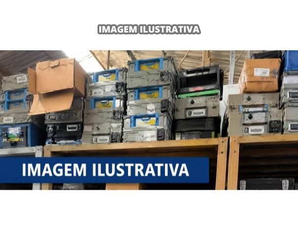 Foto de BRASILIA/DF - 5 CONJUNTOS DE SUCATAS DE ATM (PARTES, ESTRUTURAS E COMPONENTES METÁLICOS E ELETRÔNICOS) / 140 CASSETES DE ATM (SUCATA)