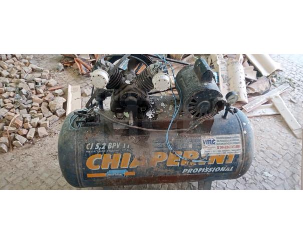 Foto de ESMERALDAS/MG - Compressor de ar Chiaperini CJ 5,2 BPV, 110L.