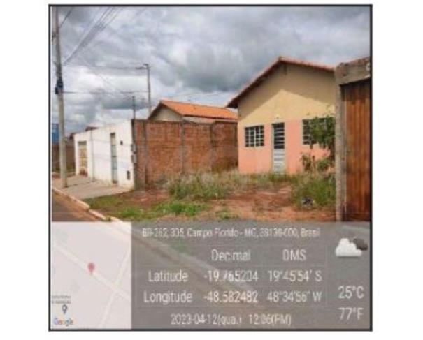 Foto de CAMPO FLORIDO/MG — Casa no Bairro Tercio Wanderley 