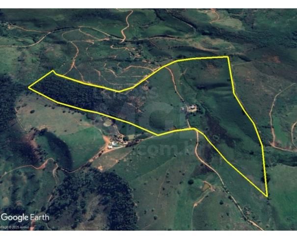 Foto de CARATINGA/MG — Terreno rural com 34.50.59 hectares e casa de morada na Fazenda São Sebastião