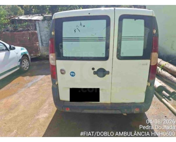 Foto de PEDRA DOURADA/MG - Especial Caminhonete Fiat Doblo Ambulância, 2010/2010, FLEX 