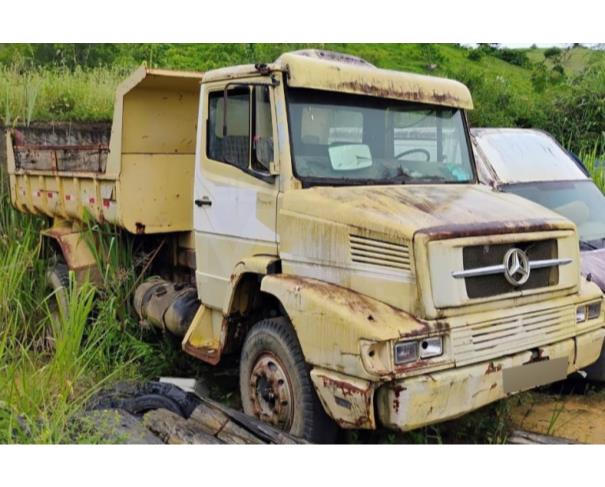 Foto de NOVO ORIENTE DE MINAS/MG- (Sucata) Caminhão Basculante Mercedes. Benz/LK 1414- 1992/1992