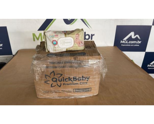 Foto de ITAÚNA/MG - CAIXA TOALHA HIGIENICA UMEDECIDA QUINCK BABY