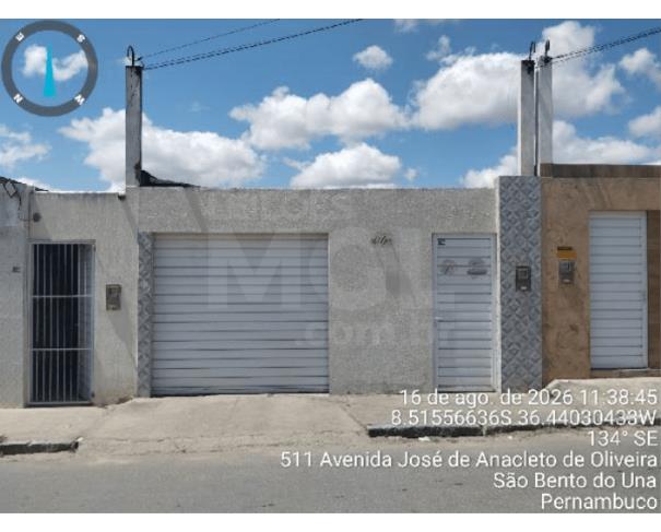 Foto de SÃO BENTO DO UNA/PE — Casa com 69,93m², 3 quartos (F8444426122373)