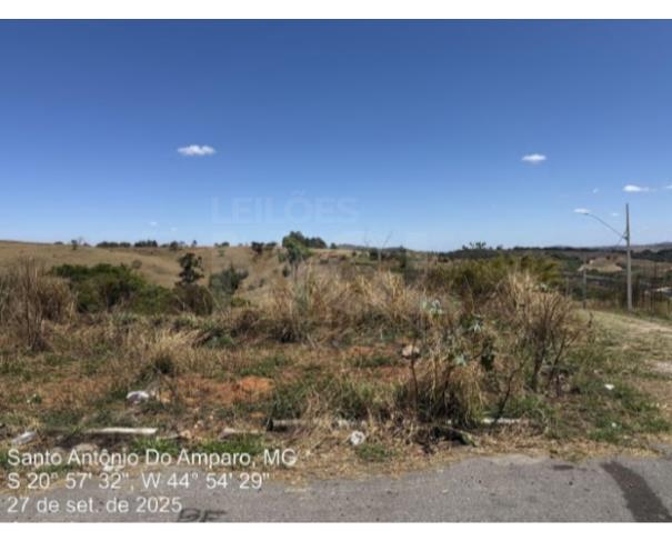 Santo antônio do amparo/mg - lote com área de 237m² no residencial ouro branco. lote em leilão | mgl leilões