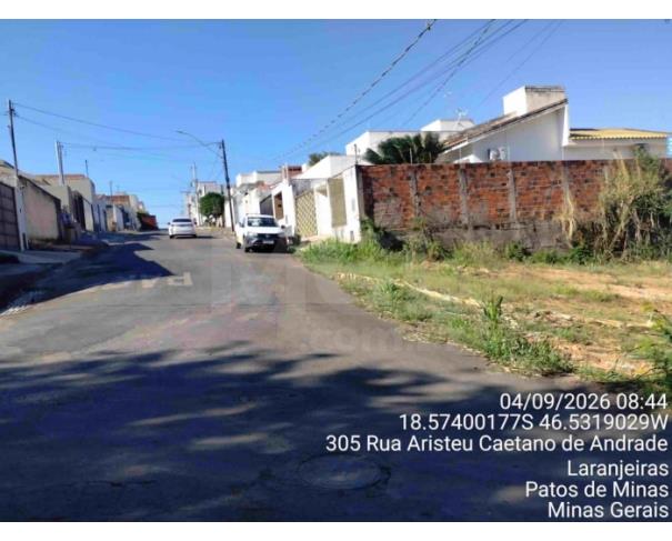Foto de PATOS DE MINAS/MG - Lote urbano com área de 328,13 m², localizado no bairro Cerrado e Padre Eustáquio 