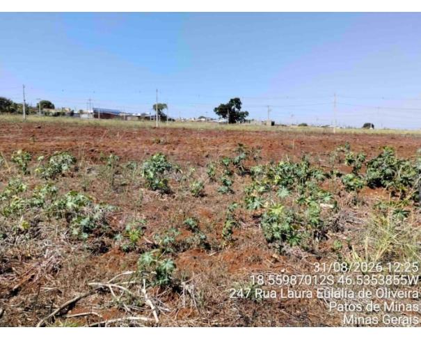 Foto de PATOS DE MINAS/MG - Lote urbano com área de 6.004,77 m², localizado na Rua José Olímpio Ferreira, bairro Residencial Sorriso 