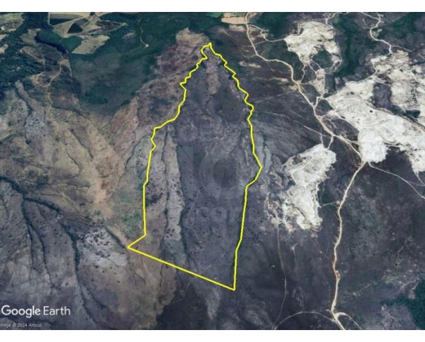 Foto de GUAPÉ/MG — Terreno Rural com 82.53.00 hectares para exploração de "quartzito"