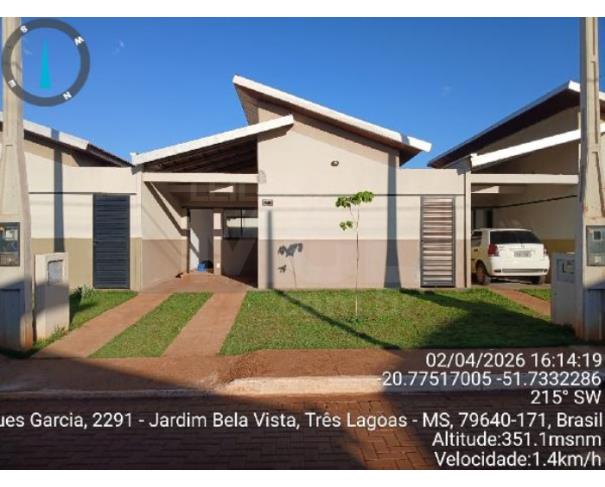 Foto de TRES LAGOAS/MS — Casa com 2 quartos e 1 Vaga na Garagem (8787716322220)