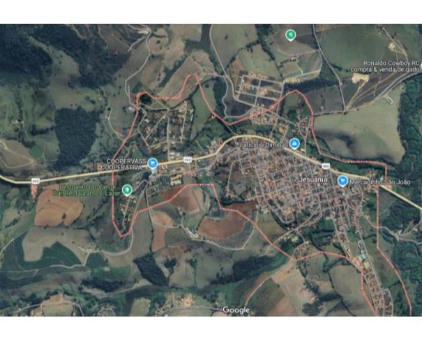Foto de JESUÂNIA/MG — Lote de terreno com 182,12m² no Bela Vista