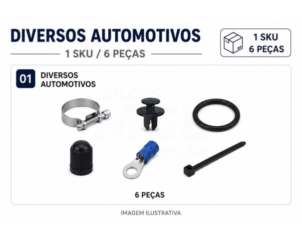 Foto de Juiz de Fora/MG - Diversos automotivos - 1 SKUs / 6 pecas - PA00219