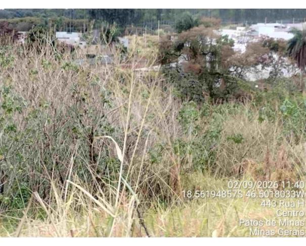 Foto de PATOS DE MINAS/MG - Lote urbano com área de 8.136,05 m², localizado no bairro Bela Vista 