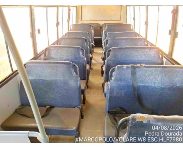 Foto de PEDRA DOURADA/MG - Ônibus Marcopolo Volare W8 Escolar, 2011/2011, DIESEL 