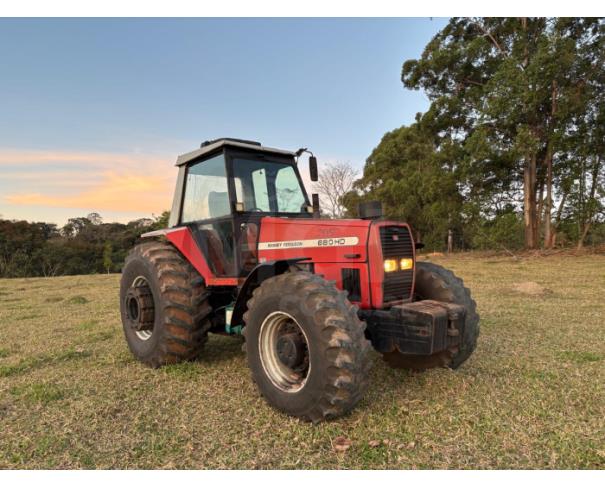 Foto de CARMO DO CAJURU MG - TRATOR MASSEY FERGUSON 680HD ANO 2006