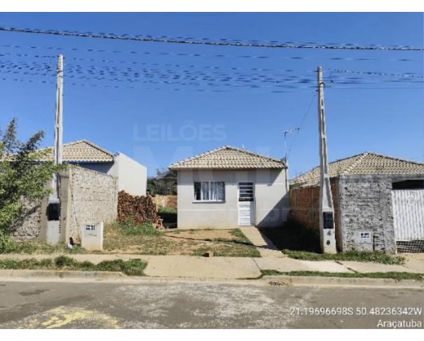 Foto de ARAÇATUBA/SP — Casa com 44,822m², 2 quartos, 1 Vaga na Garagem (F8787718163196)