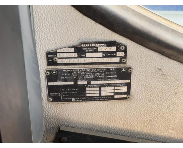 Foto de VISCONDE DO RIO BRANCO/MG- Ônibus Mercedes Benz/OF 1318,- 1996/1996