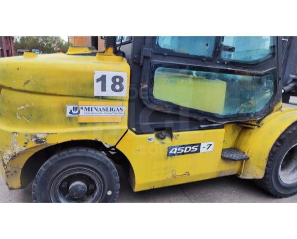 Foto de PIRAPORA MG - EMPILHADEIRA 4.5 - HYUNDAI 45DS-7 - FROTA - EMP0018 - ANO 2011 - 4,5 ton - PA8457