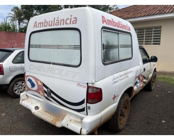 Foto de PREFEITURA MUNICIPAL DE TRABIJU/SP -Esp Caminhonete Ambulância Chevrolet / S10 2.2 Rontan Amb- 2000/2000-P76825