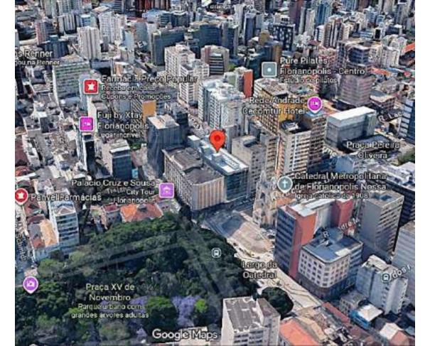 Foto de FLORIANÓPOLIS/SC - Prédio Comercial com 9.734,00m² em terreno de 1.204,71m²  no Centro