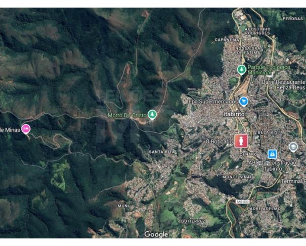 Foto de ITABIRITO/MG — [Fração ideal de 1/8 sobre] terreno Rural com 3.44.50 hectares