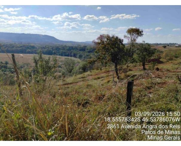 Foto de PATOS DE MINAS/MG - Lote 5 da Quadra 14, com área de 2.982,35 m², localizado na Bairro Residencial Barreiro