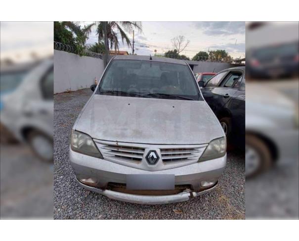 Foto de APARECIDA DE GOIÂNIA/GO - RENAULT Logan AUT 1016V - CIRCULÁVEL - MOTOR INSERVÍVEL