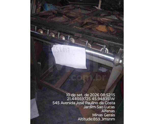 Foto de ALFENAS/MG - Equipamentos de cozinha industrial (forno Dako, fogão industrial de 6 bocas