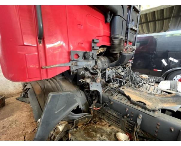 Foto de LAVRAS/MG -  CAMINHÃO TRATOR SCANIA /G 380 A 4x2  - 2008/2009(PROVENIENTE DE DOAÇÃO). 