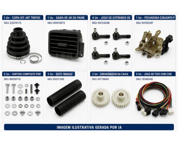 Foto de Juiz de Fora/MG - Diversos automotivos - 8 SKUs / 21 pecas - PA00317