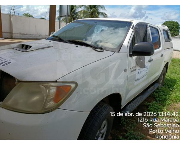 Foto de PORTO VELHO/RO - TOYOTA HILUX CD 4X4 SR8 16v, 2007/2008, DIESEL 
