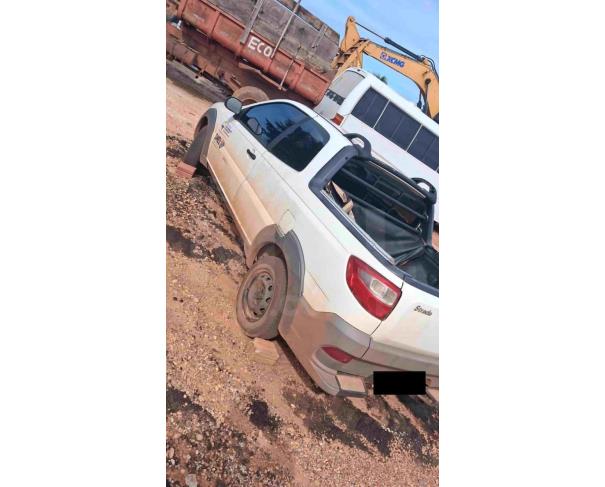 Foto de NOVO HORIZONTE DO NORTE/MT - Fiat Strada Hard Working CD E (Cabine Dupla), 2018/2019, FLEX 
