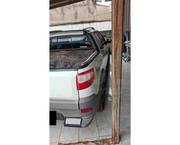 Foto de NOVO HORIZONTE DO NORTE/MT - Fiat Strada Working CD (Cabine Dupla), 2016/2016, FLEX 