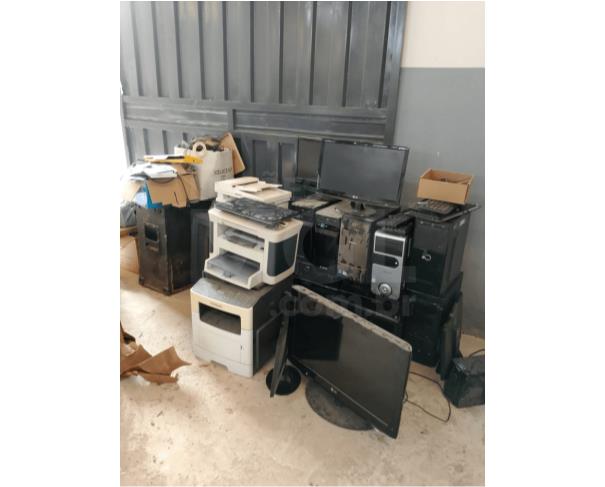Foto de SÃO GERALDO DO BAIXIO/MG - Lote de equipamentos de informática