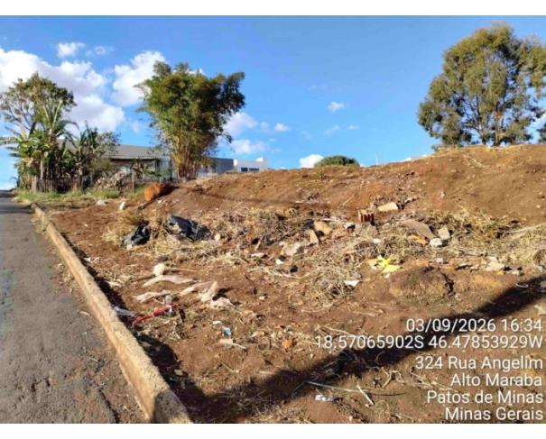 Foto de PATOS DE MINAS/MG - Lote destinado a equipamento comunitário com área de 3.852,50 m², localizado no Bairro Alto da Serra.