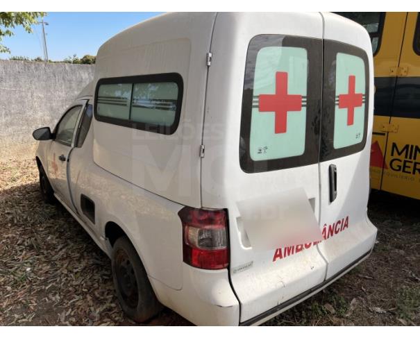 Foto de IGUATAMA/MG - CARRO - Chevrolet Montana LS1 Ambulância, 2018/2019