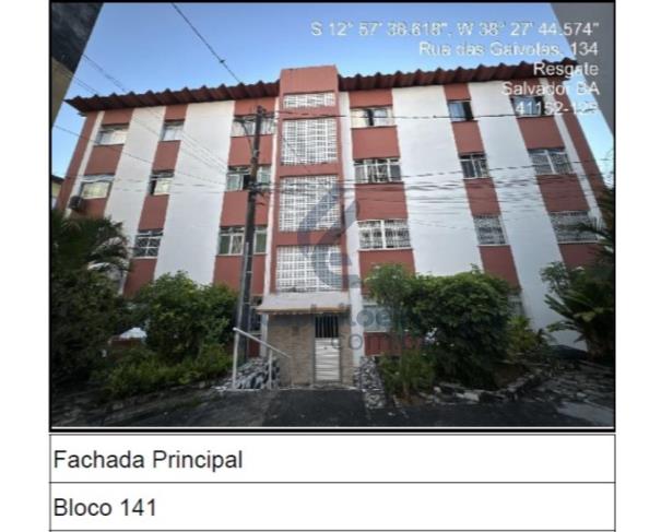 Salvador/ba — apartamento resgate (f10291039) apartamentos em leilão | mgl leilões