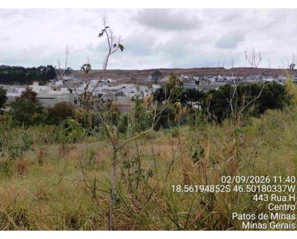 Foto de PATOS DE MINAS/MG - Lote urbano com área de 8.136,05 m², localizado no bairro Bela Vista 